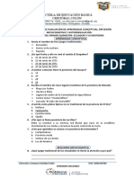 Instrumento de Evaluaciã - N de Ecuador y Su Identidad-8vo y 9no-I Quimestre