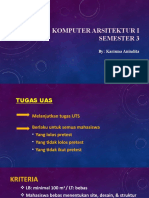 Komputer Arsitektur I - UAS (Tugas Besar)