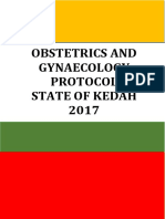 Obgyn Protocol 2016