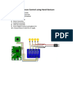 Gesture Controle Light Automation