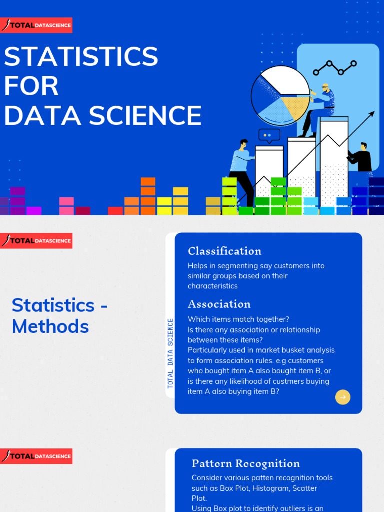 1.1 Statistics For Data Science PDF | PDF | P Value | Standard Deviation