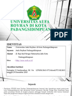 Universitas Aufa Royhan Di Kota Padangsidimpuan