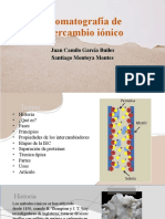 Cromatografía iónica: separación y análisis de iones