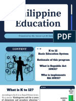 Philippine Education-Balon, Jennie Lyn M.