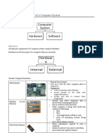 Types and Components of A Computer System