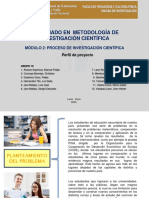 Perfil Del Proyecto de Investigación.