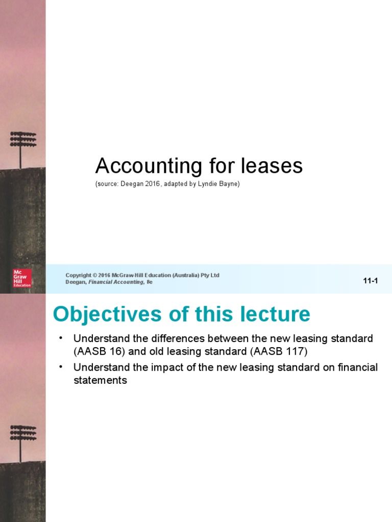 Lease Lecture Notes Part 2 Pdf Lease Financial Accounting