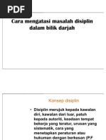 Download Cara mengatasi masalah disiplin dalam bilik darjah by eiydafaiz SN61193365 doc pdf