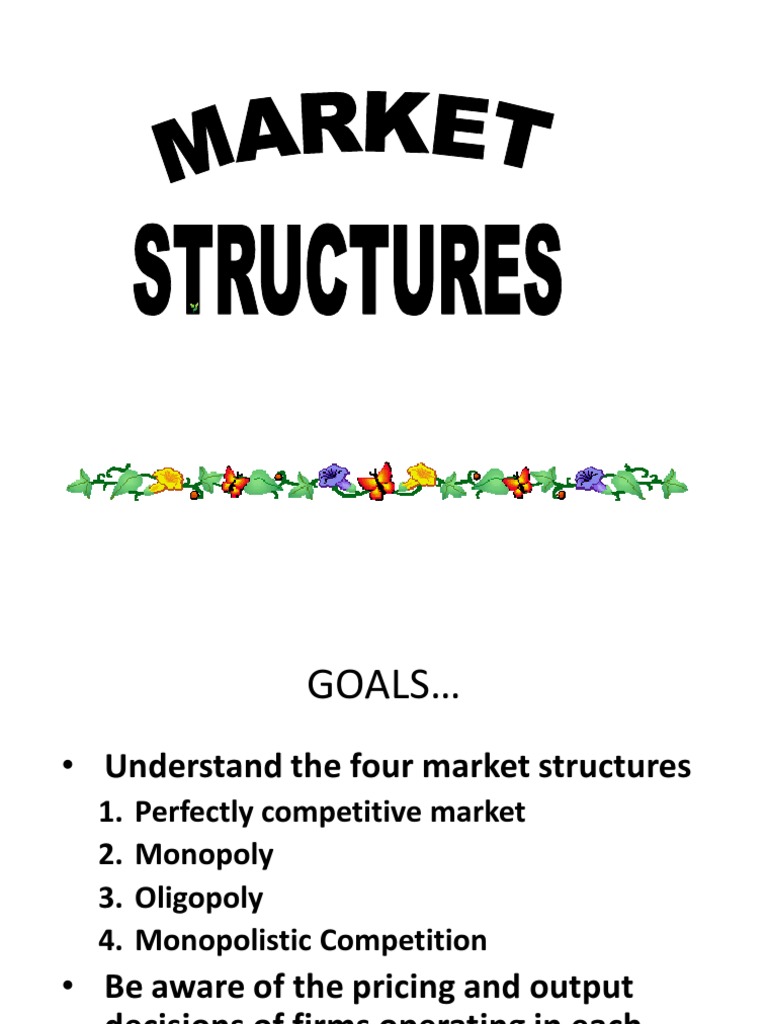 Lesson 11-Market Structures | PDF