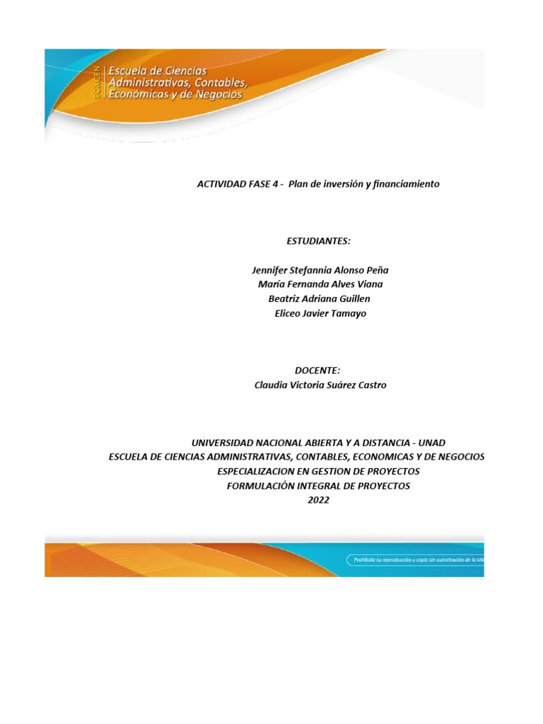 Anexo 1 - Plantilla Plan de Inversión | PDF | Presupuesto | Economias