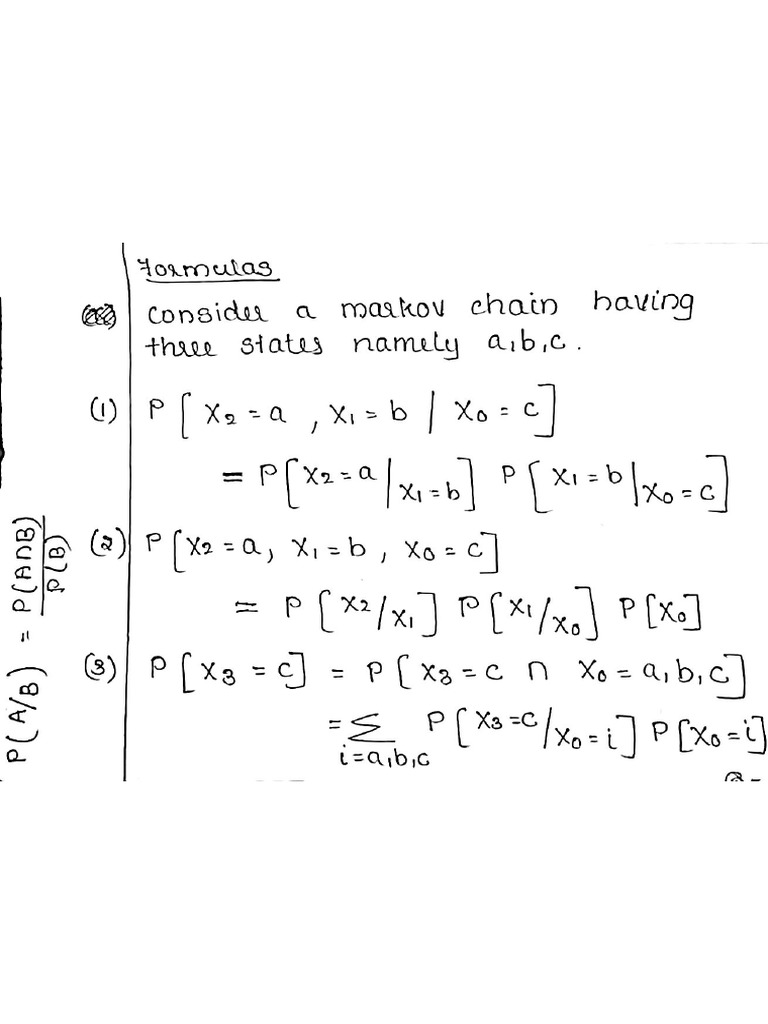 Markov Process 2 PDF