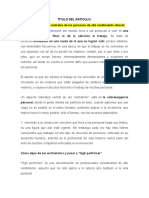 Articulo Gestion