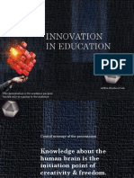 Chinmoy Innovation in Education