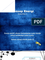 Konsep Energi Dan Usaha