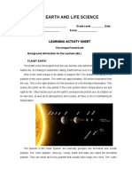 Earth and Life Science Document