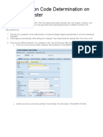 Tax Jurisdiction Code Determination On Customer Master