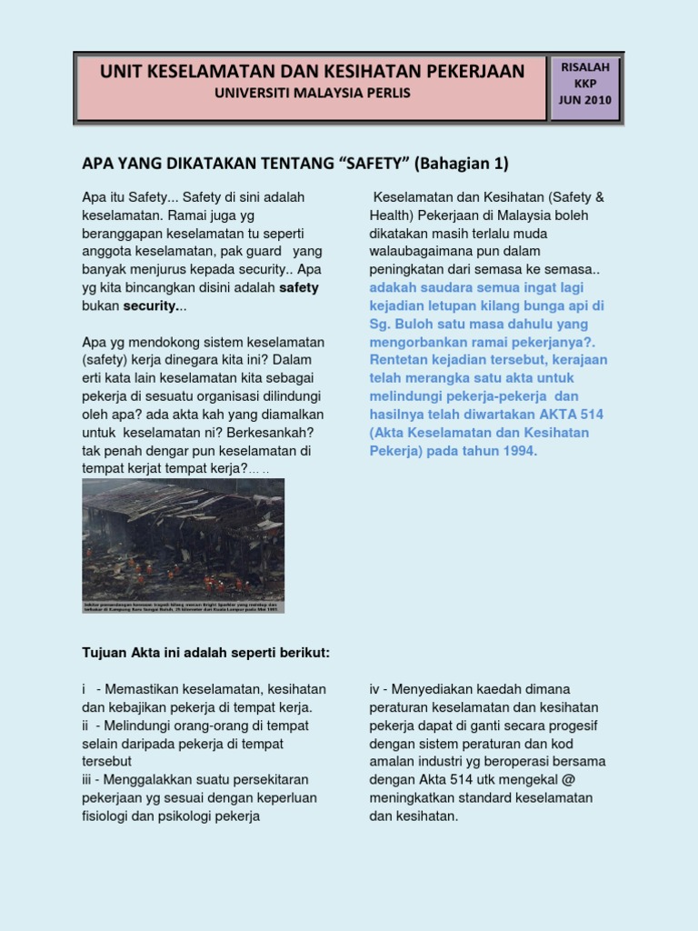 Apa Itu Safety 1