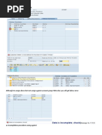 Partner Determination Error in Sap