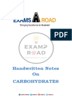Carbohydrates Notes by ExamsRoad Biology