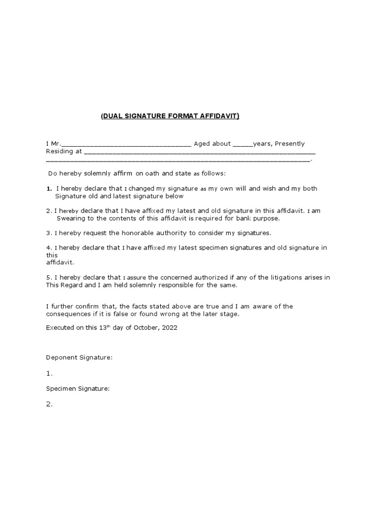 AFFIDAVIT_DUAL_SIGNATURE_FORMAT_AFFIDAVI PDF