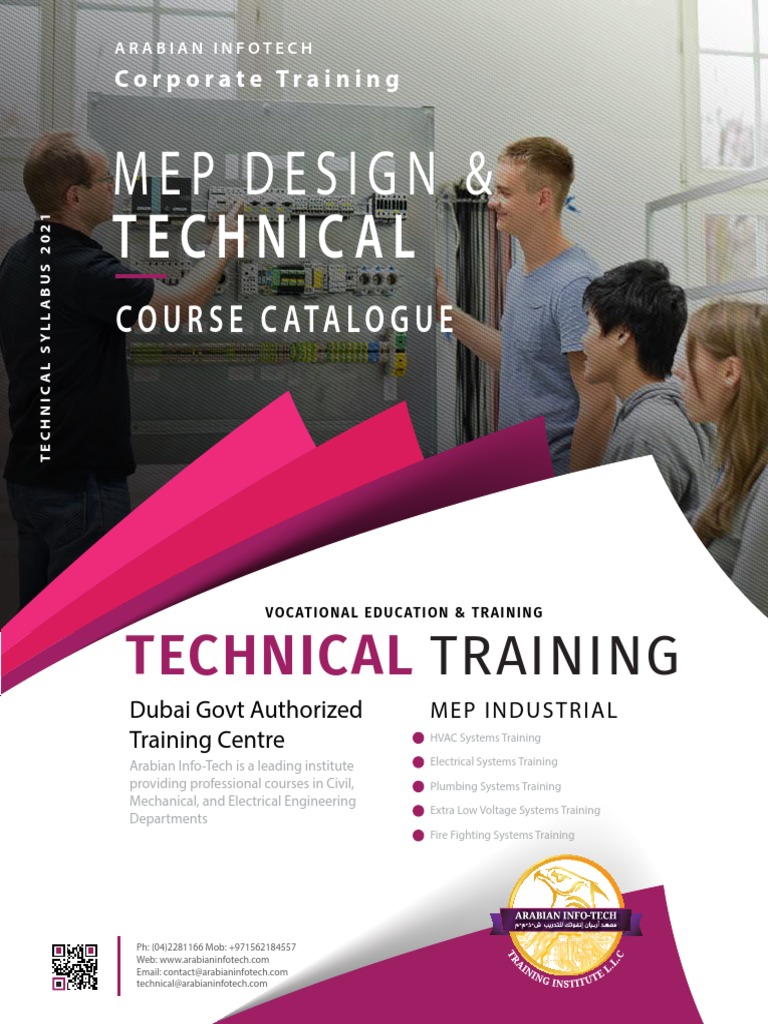 MEP Design Training Courses in Dubai | PDF | Air Conditioning | Duct (Flow)