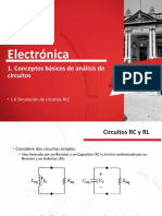 1.6 Simulación de Circuitos RLC