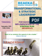 Transformational Leadership