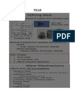 Tribology Handout