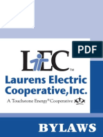 Bylaws: Laurens Electric Cooperative, Inc