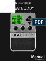 BeatBuddy Manual Firmware 3.9.0
