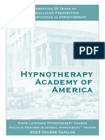 Hypnotherapy Academy Catalog