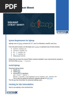 Sqlmap Cheat Sheet