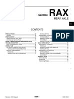 Rear Axle: Section