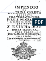 Compendio da Doutrina Christã Dedicado á Rainha Mãe Nossa Senhora