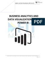 Quickguide To Business Analytics and Data Visualization With Power BI