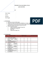 Elaboration Pembelajaran 11 (Instrument Evaluasi Media Cetak)