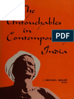 The Untouchables in Contemporary India