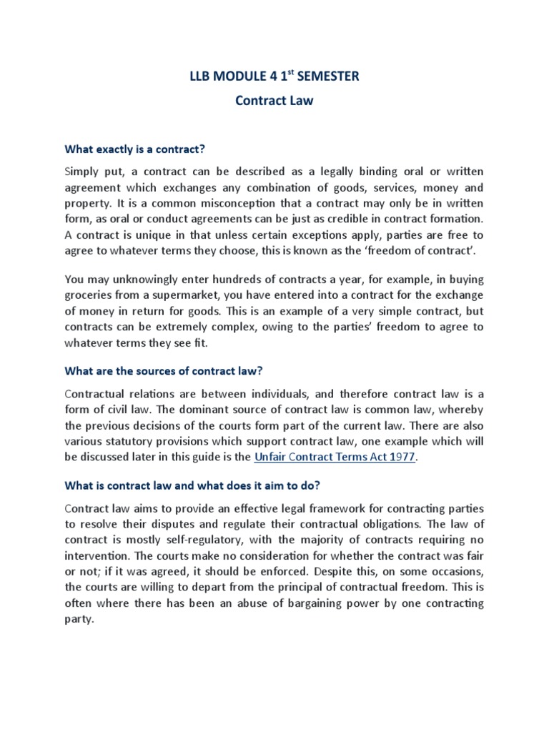 Overview of Contract Law Principles | PDF | Offer And Acceptance | Auction