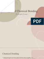 Types of Chemical Bonding