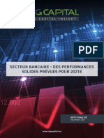 Secteur Bancaire - Des Performances Solides Prévues Pour 2021e