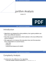 CS-211 Data Structure & Algorithms - Lecture4