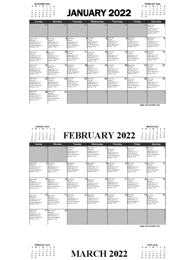 Kalender Rekapan Stock HD | PDF