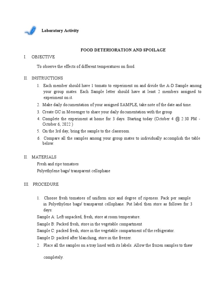 Experiment 1 PDF Refrigerator Experiment