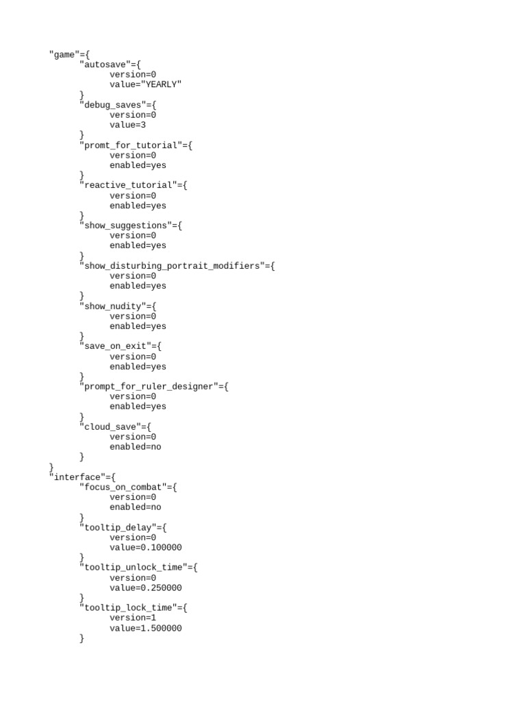PDX Settings | PDF | System Software | Computer Hardware