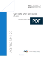 ACI PRC-334.1-2022 Concrete Shell Structures - Guide