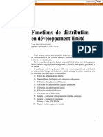 Fonctions de Distribution en Développement Limité: Ingénieur Hydrologue À 1'O.R.S.T.O.M