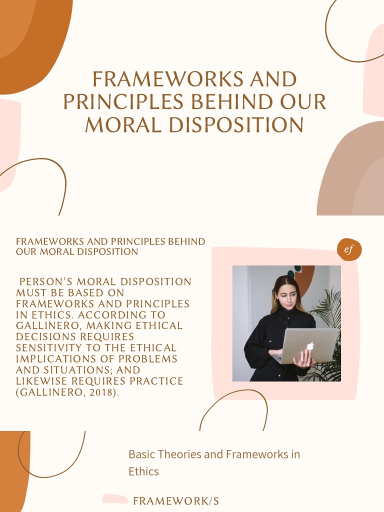 Frameworks and Principles Behind Our Moral Dispositio | PDF | Science ...