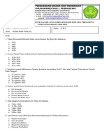 Soal STS 2022-2023 Sejarah