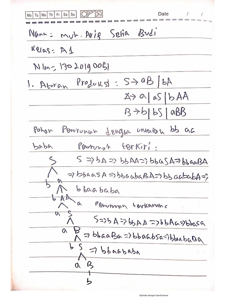 Uas Tba A2 13020190051 Muharifsetiabudi Pdf
