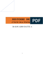 COURS HISTOIRE DES CIV Dr KOUADIO DATTE